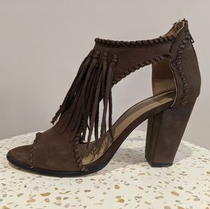 Desert Angels Fringe Heels
